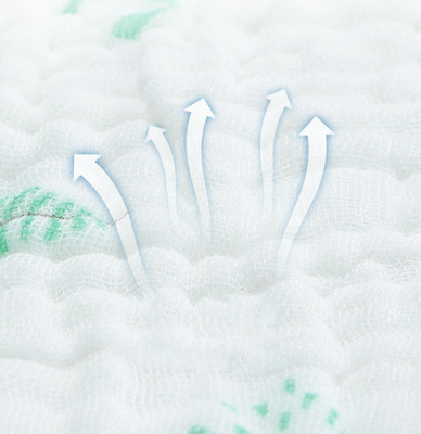 Classifique bebês Multilayer de Gauze Fabrics Saliva Towel For do algodão do crepe