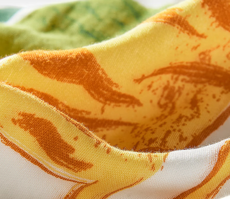 Algodão 71% Gauze Fabric de bambu de 29%