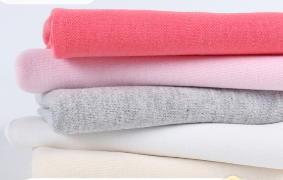 Da escova natural do pente de Gauze Fabric 40S da roupa do bebê 190GSM jérsei dobro