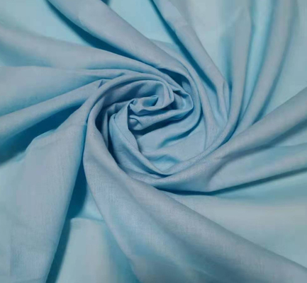 A tela alta da popelina de algodão do lustro para o bebê da saia do vestido da camisa veste 40sX40s 133x72 120GSM