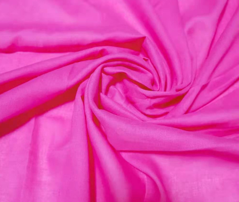 A tela alta da popelina de algodão do lustro para o bebê da saia do vestido da camisa veste 40sX40s 133x72 120GSM