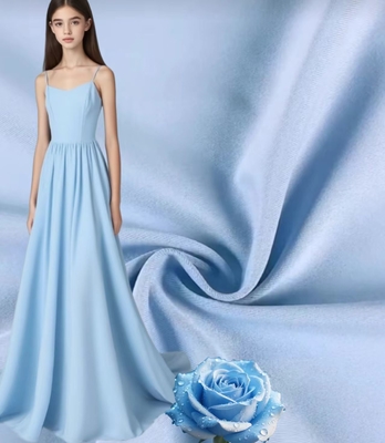 74% Poliéster 26% T800 210gsm Vestido de noite Roupas de noite Material uniforme Vestidos de exterior