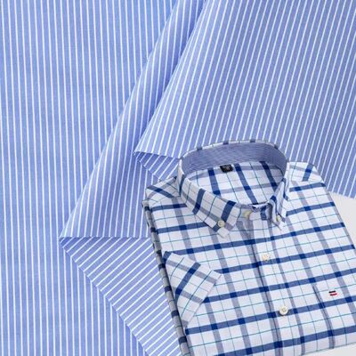 Tecido de camisa formal de fácil manutenção para uniformes e camisas de escritório120gm