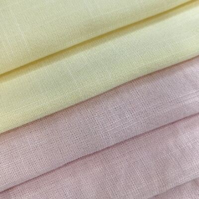 220 GSM Tecido Rayon de Linho Resistente a Rugas Respirável para blusas e camisas