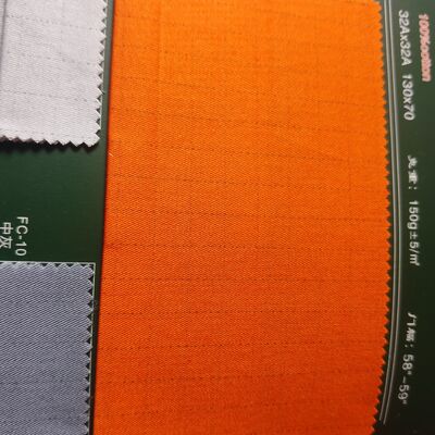 Tecido para Uniformes Profissionais CVC Blend 150gsm Anti-Estático Anti-Rasgo
