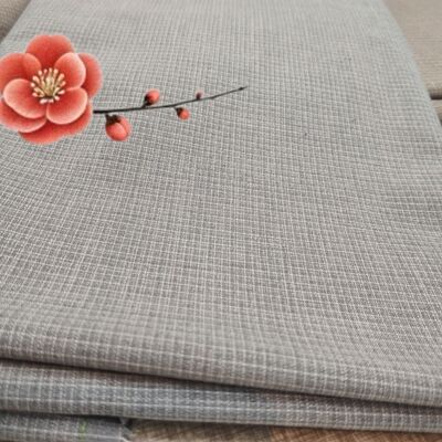 Tecido de Terno Xadrez Tingido com Fio de 195gsm com 68% Poliéster 30% Viscose 2% Elastano para Uniformes