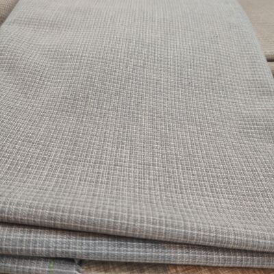 Tecido TR para Terno 240gsm com Padrão Xadrez Sutil - 85% Poliéster 11% Rayon 4% Elastano Tecido para Uniforme