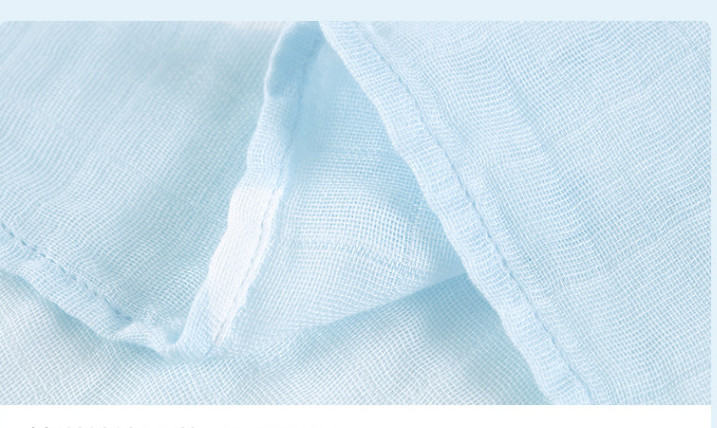 rapidez de cor forte modal azul tecida cofre forte de Gauze Towels 100% do bebê 30S