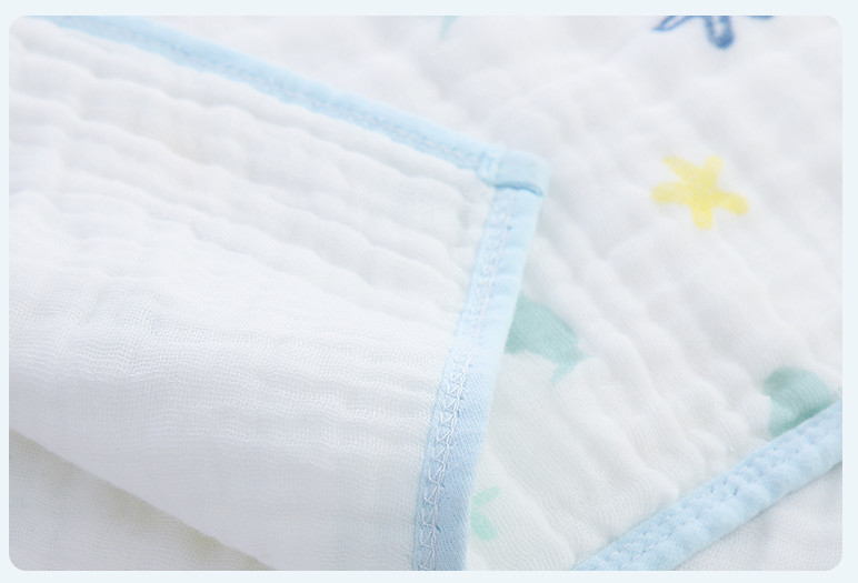 Algodão puro dos infantes 40S estática de Gauze Fabric For Newborn Clothes de 4 camadas anti
