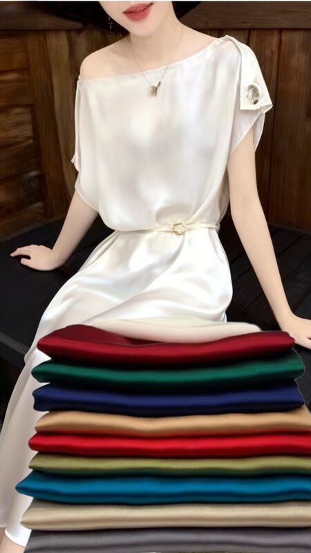 74% Poliéster 26% T800 210gsm Vestido de noite Roupas de noite Material uniforme Vestidos de exterior